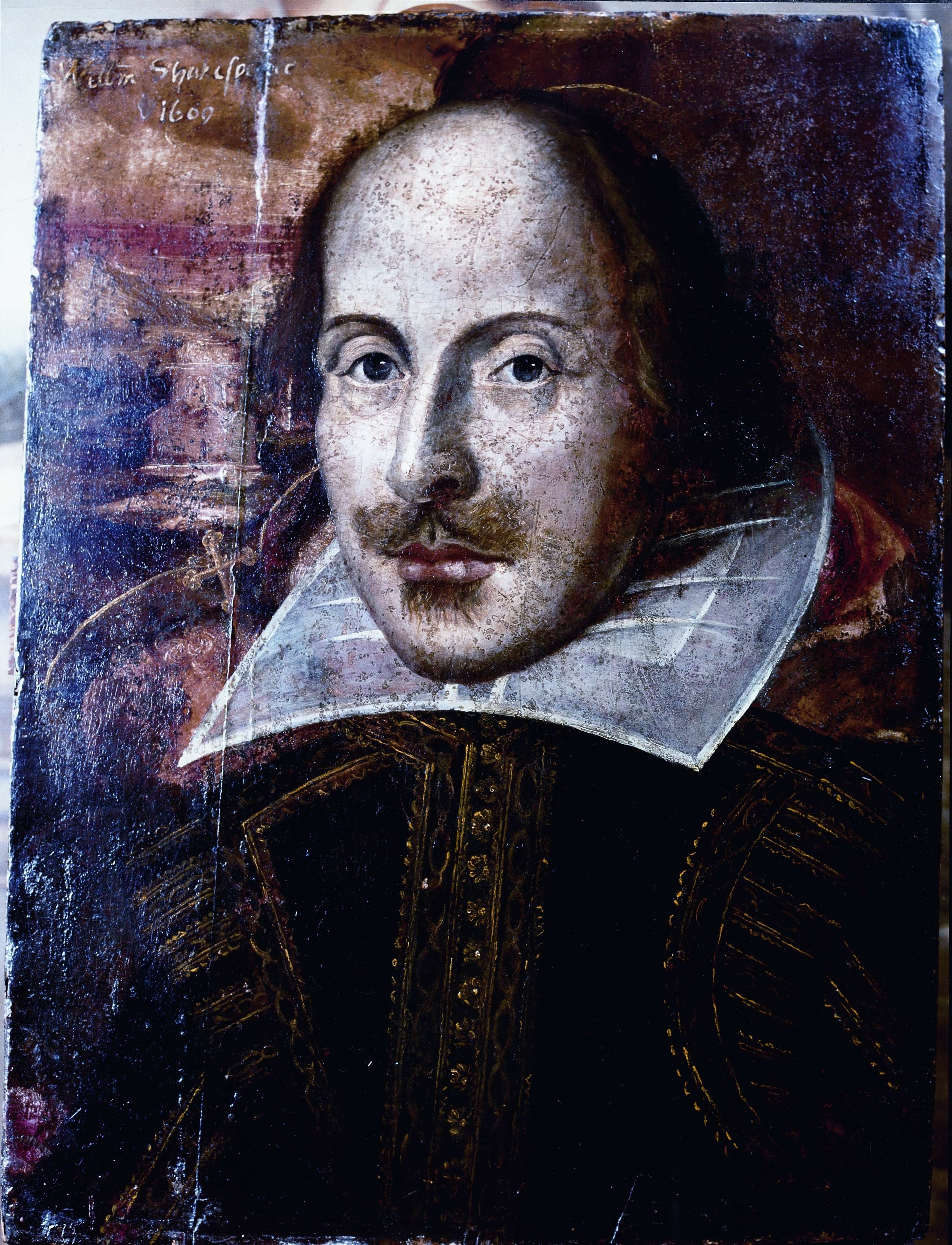 Gruppenbild � v.l.n.r.: Birte Sieling als Lady Rich; Sarah Kortmann als Elizabeth Vernon (Shakespeares Dark Lady); Armin Drogat als Graf von Southampton; Julian K�nig als William Shakespeare; Sebastian Huther als Maler Marcus Gheeraerts d. J.